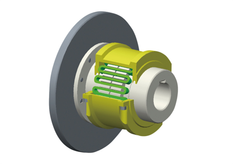 JSP帶制動(dòng)盤型蛇形彈簧聯(lián)軸器